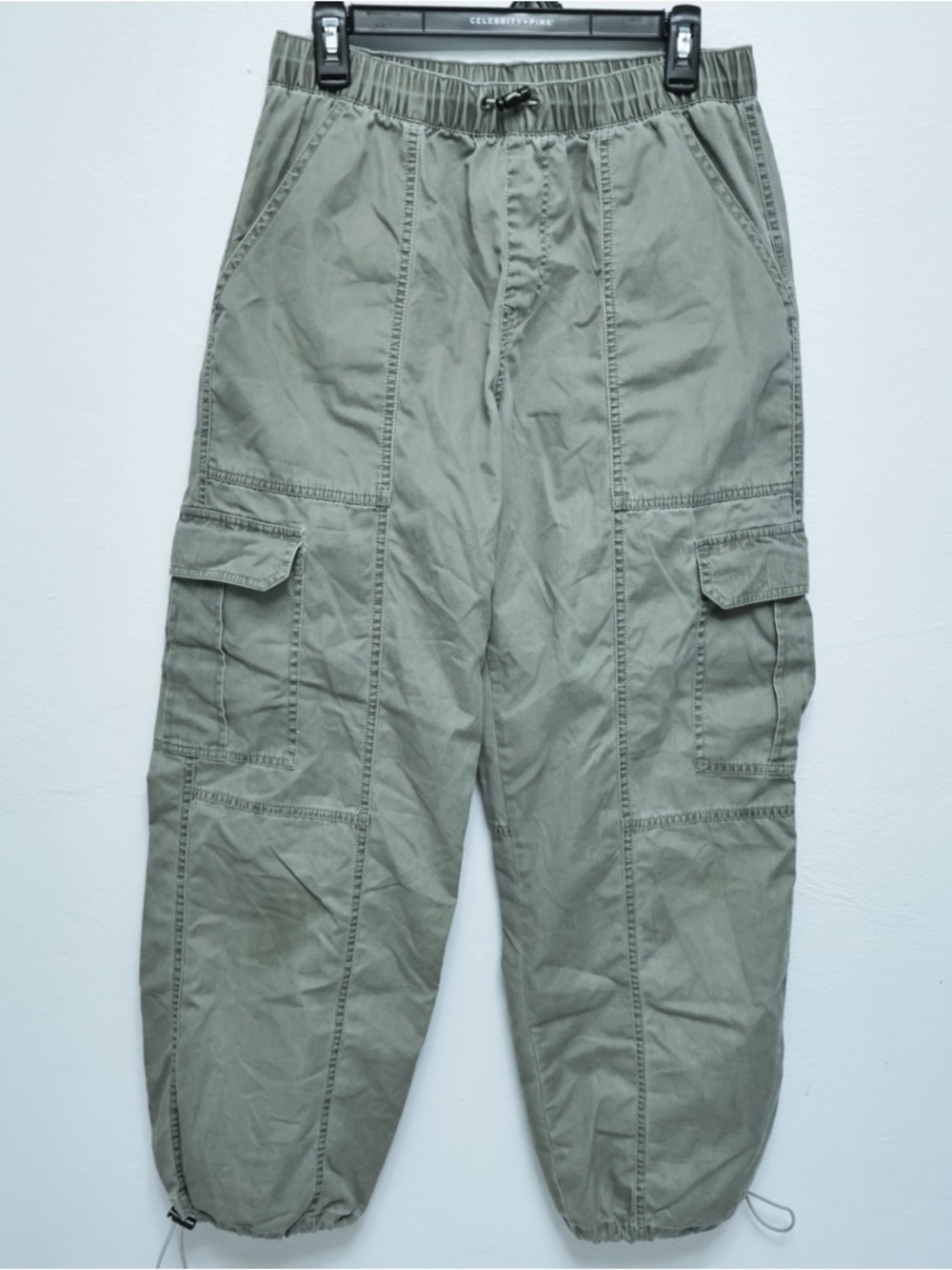 RVCA Men's Olive Green Cargo Jogger Pants